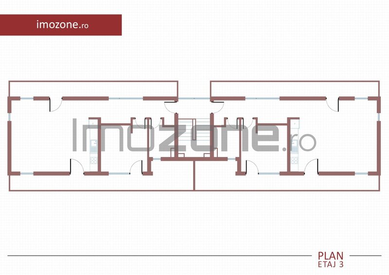 Militari, 2 camere, terasa 29 m, et. 3, finisat modern, comision 0, incalzire in pardoseala